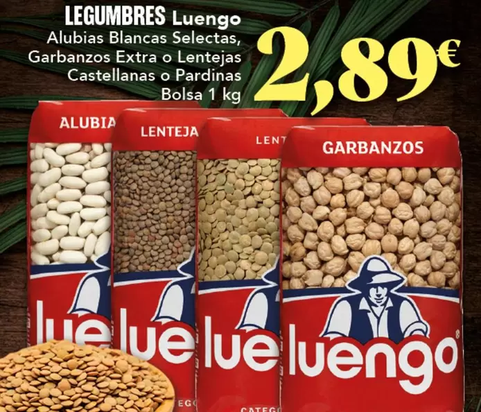 Oferta de Luengo - Legumbres por 2,89€ en Gadis