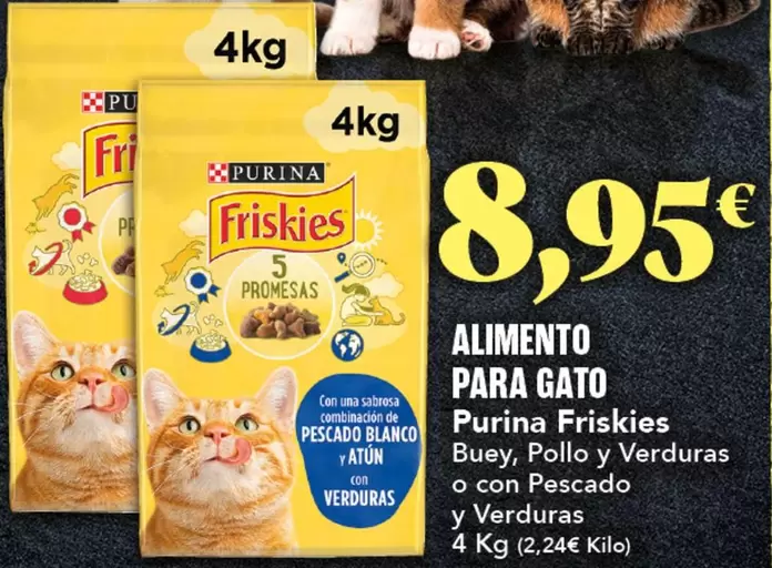 Oferta de Purina - Alimento Para Gato por 8,95€ en Gadis