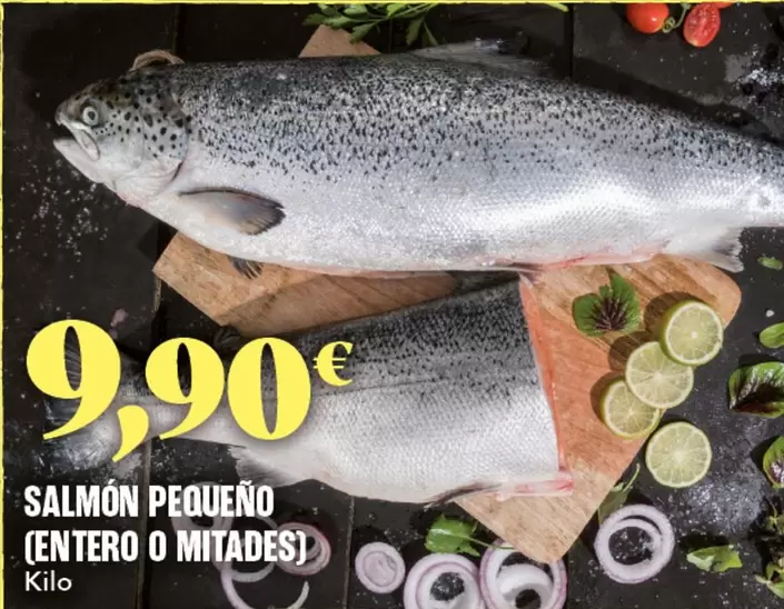 Oferta de Salmón Pequeño por 9,9€ en Gadis