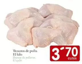 Oferta de Traseros De Pollo por 3,7€ en Supermercados Bip Bip