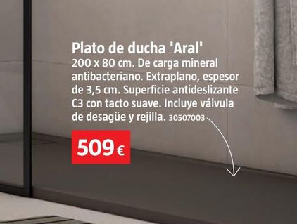 Oferta de Plato de ducha por 509€ en BAUHAUS