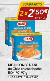 Oferta de Dani - Mejillones por 1,25€ en minymas