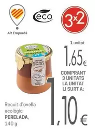 Oferta de Perelada - Recuit D'Ovella Ecològic por 1,65€ en Valvi Supermercats