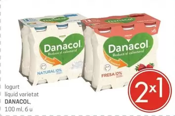 Oferta de Danacol - Iogurt Liquid Varietat en Valvi Supermercats