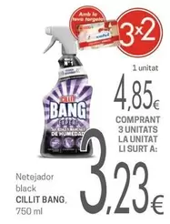 Oferta de Cillit Bang - Netejador Black por 4,85€ en Valvi Supermercats