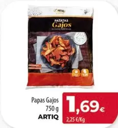 Oferta de Artiq - Papas Gajos por 1,69€ en SPAR Lanzarote