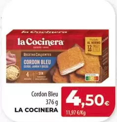 Oferta de La Cocinera - Cordon Bleu por 4,5€ en SPAR Lanzarote