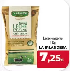 Oferta de La Irlandesa - Leche En Polvo por 7,25€ en SPAR Lanzarote