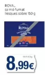 Oferta de Royal - Salmo Fumat por 8,99€ en Supermercats Jespac