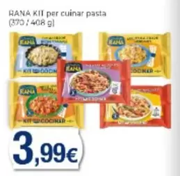 Oferta de Rana - Kit Per Cuinar Pasta por 3,99€ en Supermercats Jespac