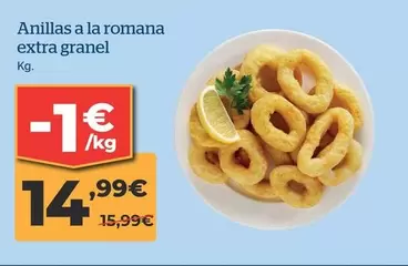 Oferta de Anillas A La Romana Extra Granel por 14,99€ en La Sirena