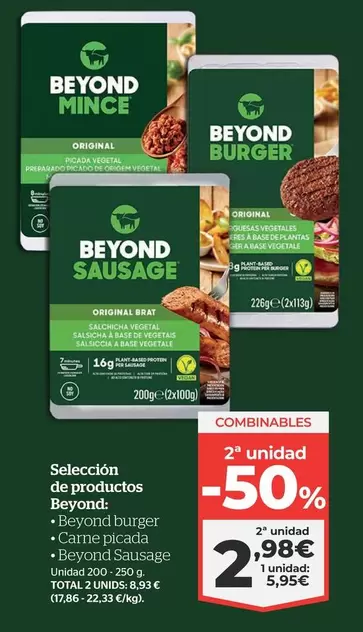 Oferta de Beyond - Seleccion De Productos por 5,95€ en La Sirena