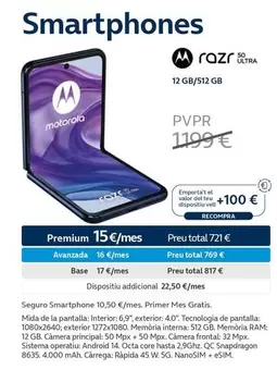 Oferta de Motorola - Smartphones en Movistar