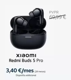 Oferta de Xiaomi - Redmi Buds 5 Pro por 69,99€ en Movistar