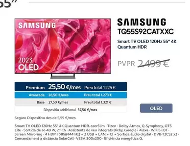 Oferta de Samsung - SmartTv Oled 55"  en Movistar