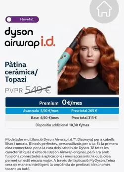 Oferta de Dyson - Patina Ceramica/Tropazi por 549€ en Movistar