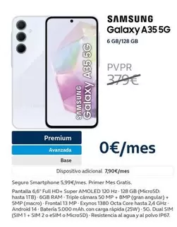 Oferta de Samsung - Galaxy A35 5G en Movistar