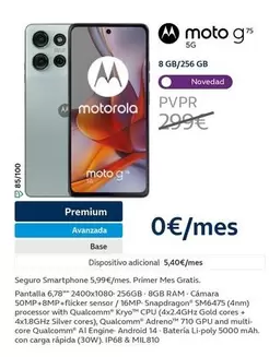 Oferta de Motorola - Moto G75 5G en Movistar