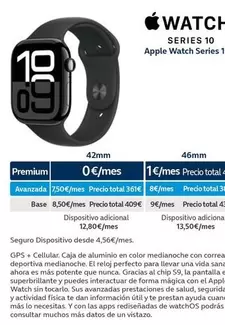 Oferta de Apple - Watch Series 10 en Movistar