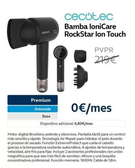 Oferta de Cecotec - Bamba LoniCare RockStar Lon Touch en Movistar