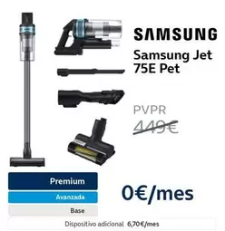 Oferta de Samsung - Jet 75E Pet  por 449€ en Movistar