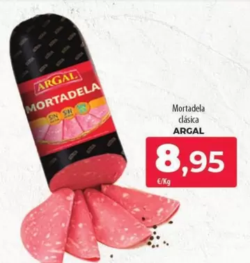 Oferta de Argal - Mortadela Clasica por 8,95€ en Spar La Palma