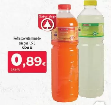 Oferta de Spar - Refresco Vitaminado Sin Gas por 0,89€ en Spar La Palma