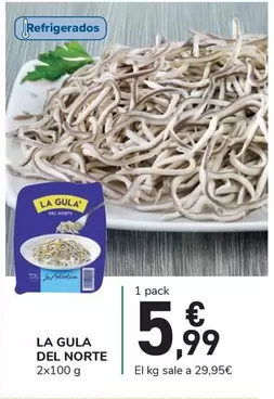 Oferta de La Gula Del Norte - 2x100 G por 5,99€ en Carrefour Express