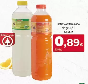 Oferta de Spar - Refresco Vitaminado Sin Gas por 0,89€ en Spar Tenerife