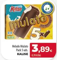 Oferta de Kalise - Helado Mulato por 3,89€ en Spar Tenerife