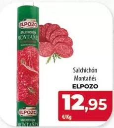 Oferta de Elpozo - Salchichon Montanes por 12,95€ en Spar Tenerife