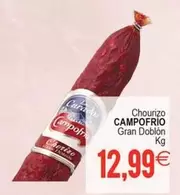 Oferta de Campofrío - Chourizo Gran Doblón por 12,99€ en Plenus Supermercados