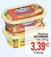 Oferta de Asturiana - Manteiga por 3,39€ en Plenus Supermercados