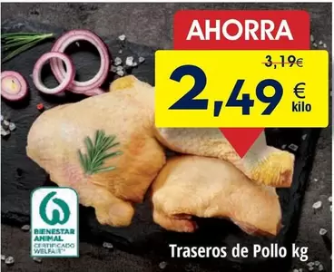 Oferta de Traseros De Pollo por 2,49€ en Froiz