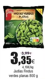 Oferta de Findus - Judias Verdes Planas por 3,35€ en Froiz