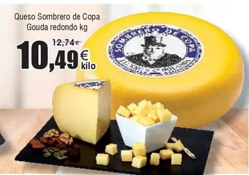 Oferta de Redondo - Queso Sombrero De Copa por 10,49€ en Froiz