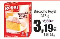 Oferta de Royal - Bizcocho por 3,19€ en Froiz