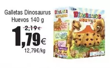 Oferta de Galletas Dinosaurus Huevos por 1,79€ en Froiz