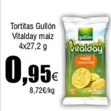 Oferta de Gullón - Tortitas Vitalday Maiz por 0,95€ en Froiz