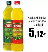 Oferta de Abril - Aceite  Oliva Suave O Intenso por 5,12€ en Froiz