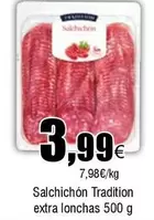 Oferta de Tradition - Salchichon  Extra Lonchas por 3,99€ en Froiz