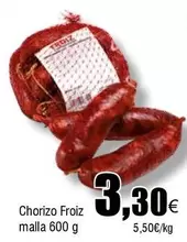 Oferta de Froiz - Chorizo por 3,3€ en Froiz