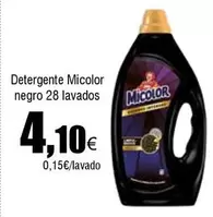 Oferta de Micolor - Detergente por 4,1€ en Froiz