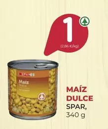 Oferta de Spar - Maiz Dulce por 1€ en SPAR Gran Canaria