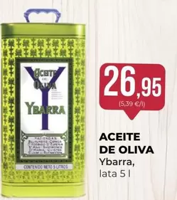 Oferta de Ybarra - Aceite De Oliva por 26,95€ en SPAR Gran Canaria