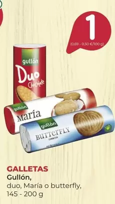 Oferta de Gullón - Galletas por 1€ en SPAR Gran Canaria