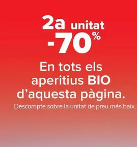 Oferta de En Todos Los Aperitivos Bio De Esta Pagina en Carrefour