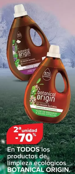 Oferta de Botanical Origin - En Todos Los Productos De Limpieza Ecologicos en Carrefour