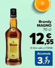 Oferta de Magno - Brandy por 12,55€ en Carrefour