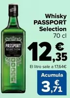 Oferta de Passport - Whisky Selection por 12,35€ en Carrefour